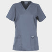 Women's medical tunic CHEROKEE V-NECK GREY WWE620 - 1 — bultex99.com Women's medical tunic CHEROKEE V-NECK GREY WWE620 - 1