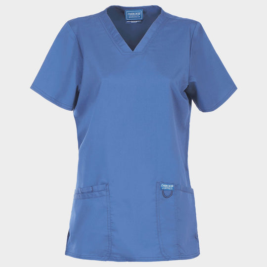 Tunică medicală de damă CHEROKEE V-NECK ALBASTRU DESCHIS WWE620 - 1 — bultex99.com Tunică medicală de damă CHEROKEE V-NECK ALBASTRU DESCHIS WWE620 - 1