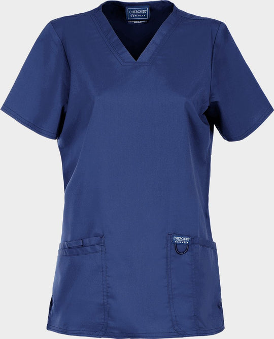 Дамска медицинска туника CHEROKEE V-NECK DARK BLUE WWE620 - 1 — bultex99.com Дамска медицинска туника CHEROKEE V-NECK DARK BLUE WWE620 - 1