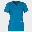 Women's medical tunic CHEROKEE WRAP CARIBBEAN BLUE WWE610 - 1 — bultex99.com Women's medical tunic CHEROKEE WRAP CARIBBEAN BLUE WWE610 - 1