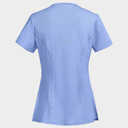 Women's medical tunic CHEROKEE WRAP LIGHT BLUE CKE2625A - 2 — bultex99.com Women's medical tunic CHEROKEE WRAP LIGHT BLUE CKE2625A - 2