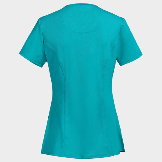 Women's medical tunic CHEROKEE WRAP LIGHT PETROL CKE2625A - 2 — bultex99.com Women's medical tunic CHEROKEE WRAP LIGHT PETROL CKE2625A - 2