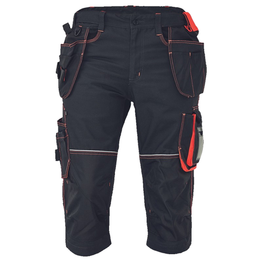 Work 3/4 pants KNOXFIELD 320 ANTHRACITE/RED — bultex99.com Work 3/4 pants KNOXFIELD 320 ANTHRACITE/RED