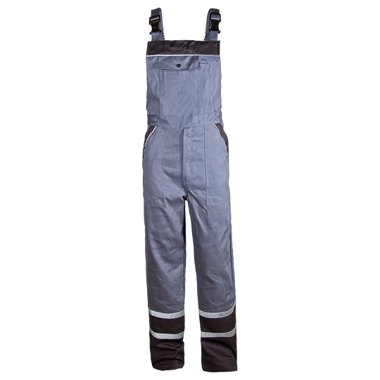 Work bib pants COLLINS SUMMER GREY T/C — bultex99.com Work bib pants COLLINS SUMMER GREY T/C