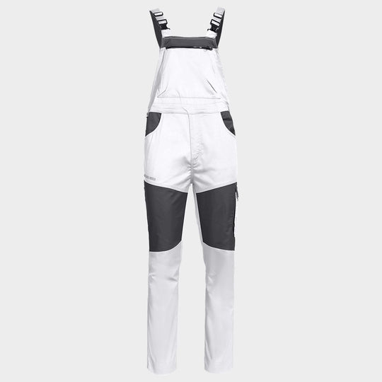 Work bib pants EOS STRETCH WHITE/GREY - 1 — bultex99.com Work bib pants EOS STRETCH WHITE/GREY - 1