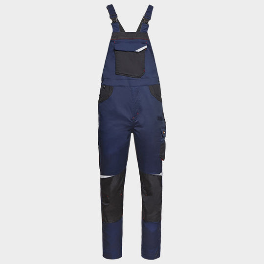 Work bib pants KASTOR STRETCH DARK BLUE/RED - 1 — bultex99.com Work bib pants KASTOR STRETCH DARK BLUE/RED - 1