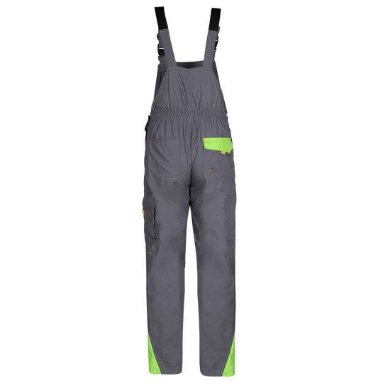 Work bib pants PRISMA SUMMER GREY/GREEN - 2 — bultex99.com Work bib pants PRISMA SUMMER GREY/GREEN - 2