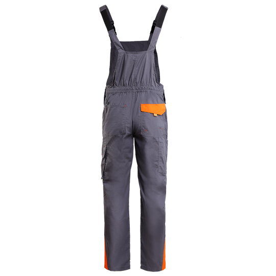 Work bib pants PRISMA SUMMER GREY/ORANGE - 2 — bultex99.com Work bib pants PRISMA SUMMER GREY/ORANGE - 2