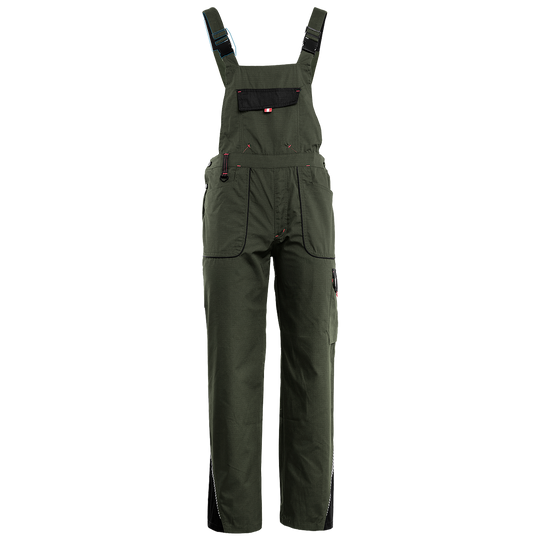 Work bib pants PRISMA SUMMER OLIVE/BLACK - 1 — bultex99.com Work bib pants PRISMA SUMMER OLIVE/BLACK - 1