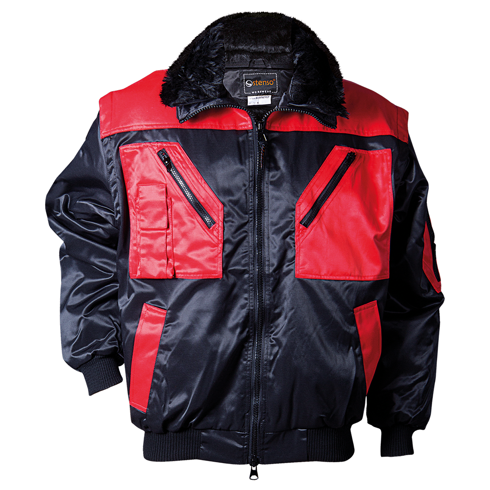 Work jacket BN CONTRAST PILOT BLACK — bultex99.com Work jacket BN CONTRAST PILOT BLACK