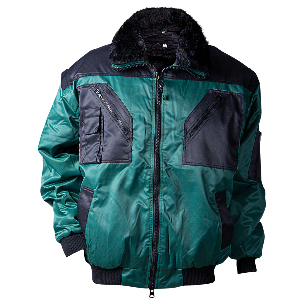 Μπουφάν εργασίας BN CONTRAST PILOT GREEN/BLACK — bultex99.com Μπουφάν εργασίας BN CONTRAST PILOT GREEN/BLACK
