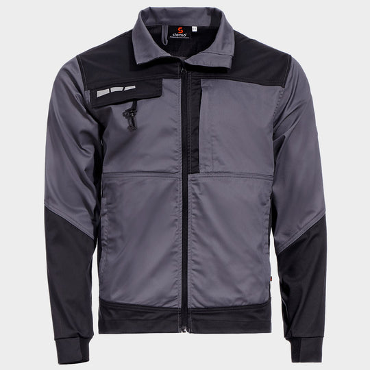 Work jacket EOS STRETCH LIGHT GREY/DARK GREY - 1 — bultex99.com Work jacket EOS STRETCH LIGHT GREY/DARK GREY - 1