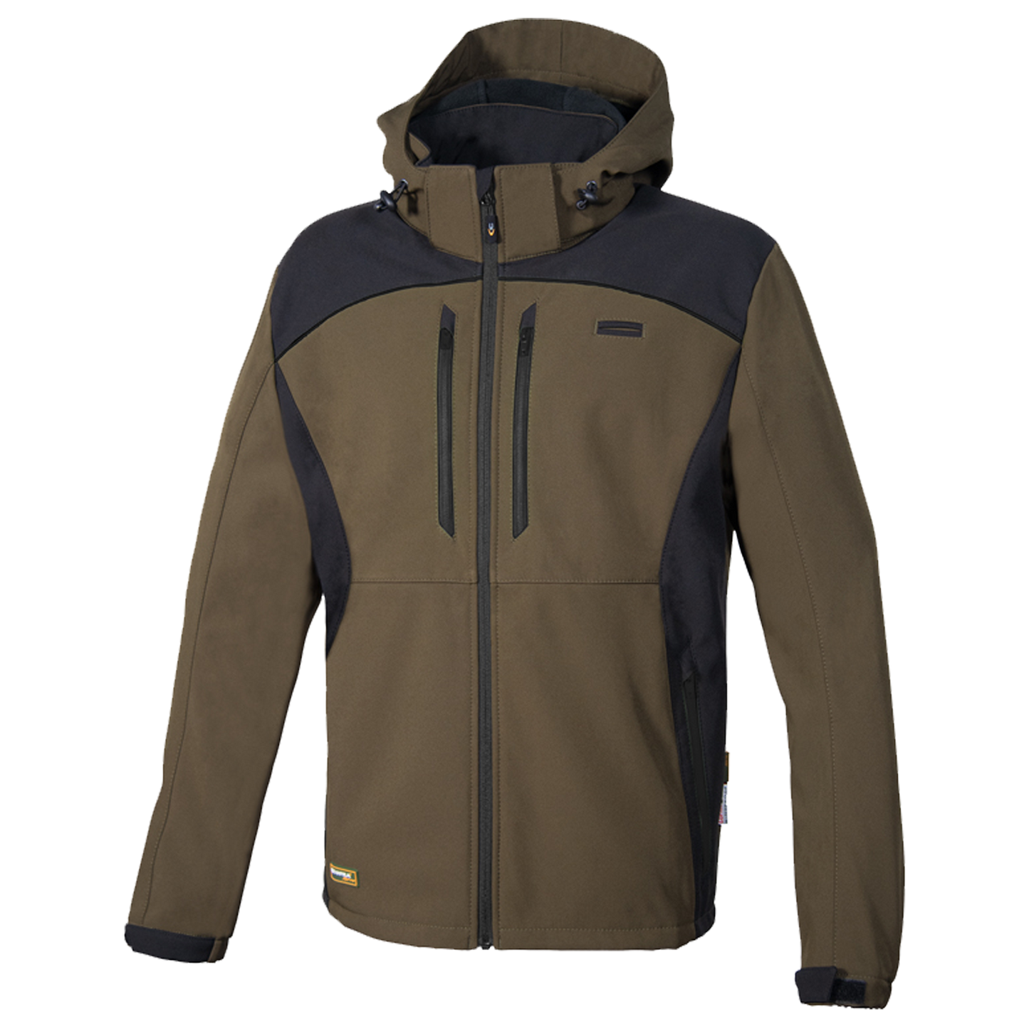 Work jacket KLARBO SOFTSHELL WINTER BROWN/BLACK — bultex99.com Work jacket KLARBO SOFTSHELL WINTER BROWN/BLACK