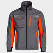 Work jacket PRISMA LIGHT STRETCH GREY/ORANGE - 1 — bultex99.com Work jacket PRISMA LIGHT STRETCH GREY/ORANGE - 1