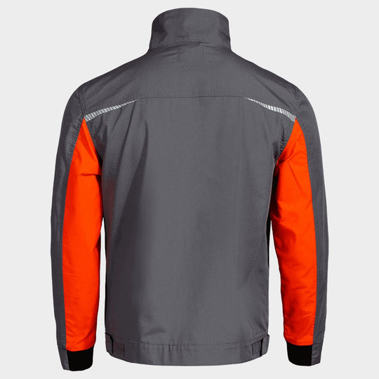 Jachetă de lucru PRISMA LIGHT STRETCH GRI/PORTOCALIU - 2 — bultex99.com Jachetă de lucru PRISMA LIGHT STRETCH GRI/PORTOCALIU - 2