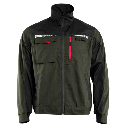 Jachetă de lucru PRISMA VARĂ VERDE/NEGRU - 1 — bultex99.com Jachetă de lucru PRISMA VARĂ VERDE/NEGRU - 1