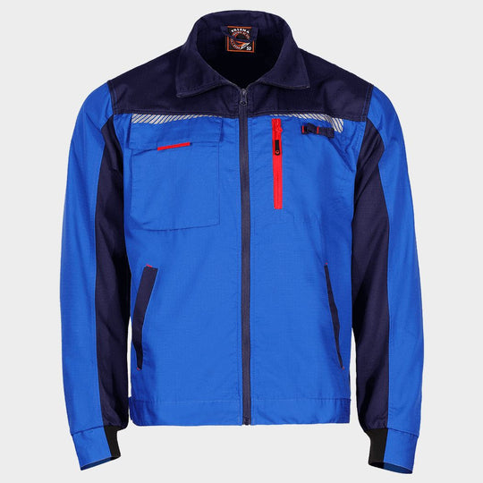 Jachetă de lucru PRISMA VARĂ ALBASTRU REGAL - 1 — bultex99.com Jachetă de lucru PRISMA VARĂ ALBASTRU REGAL - 1