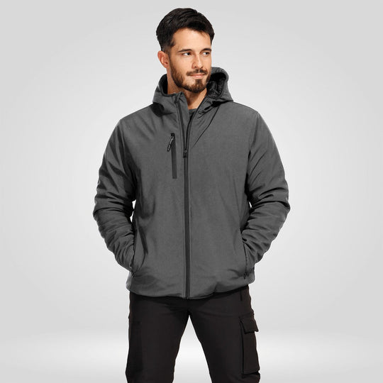 Jachetă de lucru REEF PAD SOFTSHELL GREY - 2 — bultex99.com Jachetă de lucru REEF PAD SOFTSHELL GREY - 2