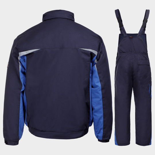 Costum de lucru KASTOR IARNĂ ALBASTRU BUMBAC - 2 — bultex99.com Costum de lucru KASTOR IARNĂ ALBASTRU BUMBAC - 2