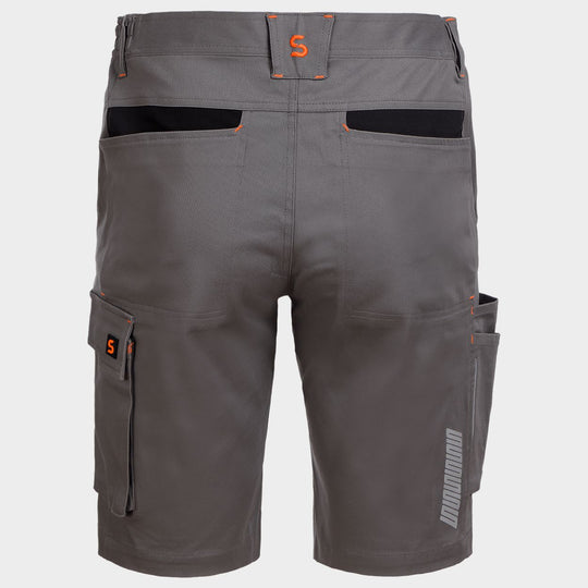 Работен къс панталон MELBOURNE STRETCH GREY/BLACK - 2 — bultex99.com Работен къс панталон MELBOURNE STRETCH GREY/BLACK - 2