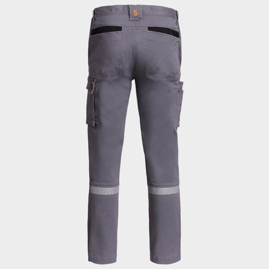 Работен панталон MELBOURNE STRETCH GREY/BLACK - 2 — bultex99.com Работен панталон MELBOURNE STRETCH GREY/BLACK - 2