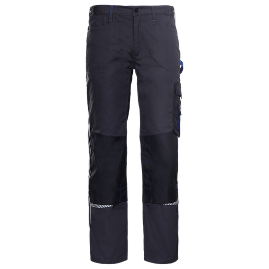 Work trousers PRISMA GREY/ROYAL BLUE - 1 — bultex99.com Work trousers PRISMA GREY/ROYAL BLUE - 1