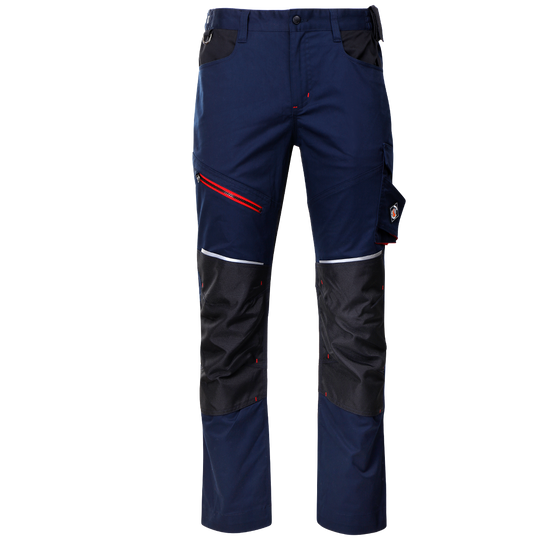 Work trousers REVOLT 4STRETCH NAVY BLUE/BLACK - 1 — bultex99.com Work trousers REVOLT 4STRETCH NAVY BLUE/BLACK - 1