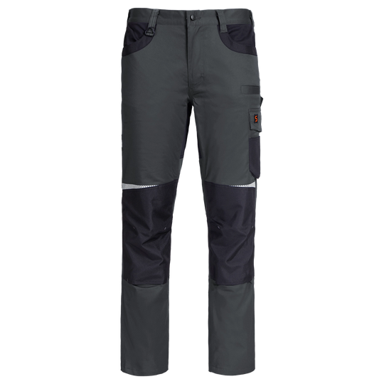 Работен панталон KASTOR MECHANICAL STRETCH GREY/BLACK