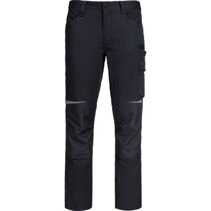 Работен панталон KASTOR MECHANICAL STRETCH BLACK/BLACK