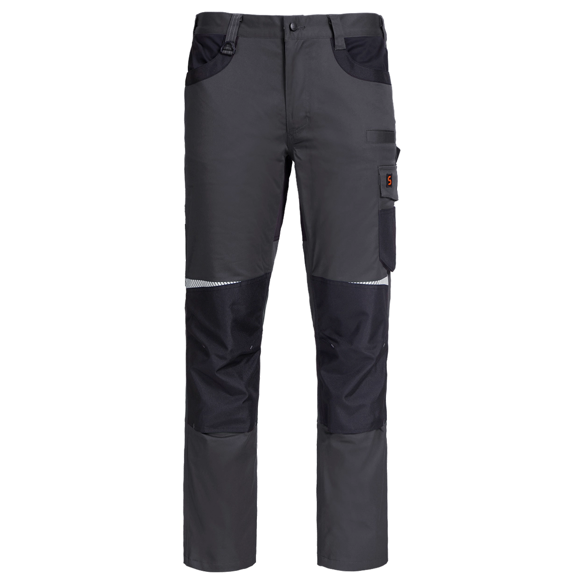 Работен панталон KASTOR STRETCH FLEECE BLACK/GREY