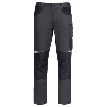 Работен панталон KASTOR STRETCH FLEECE BLACK/GREY