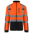 Работен суитшърт NOBEL HV FLEECE ORANGE/BLACK