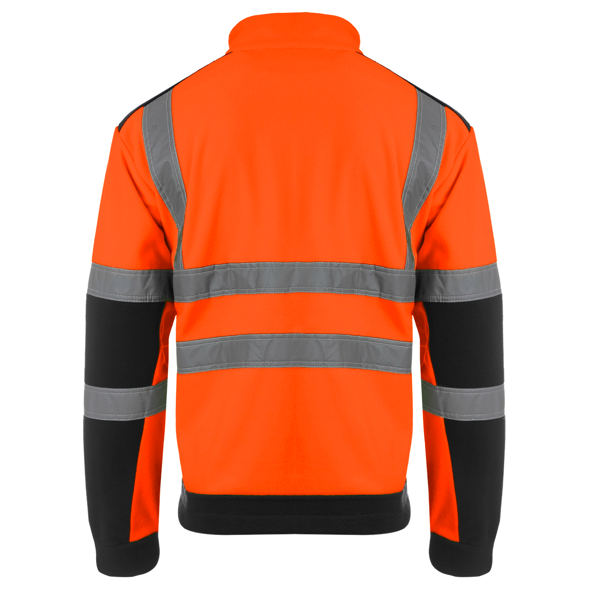 Работен суитшърт NOBEL HV FLEECE ORANGE/BLACK