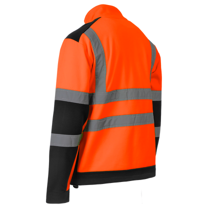Работен суитшърт NOBEL HV FLEECE ORANGE/BLACK
