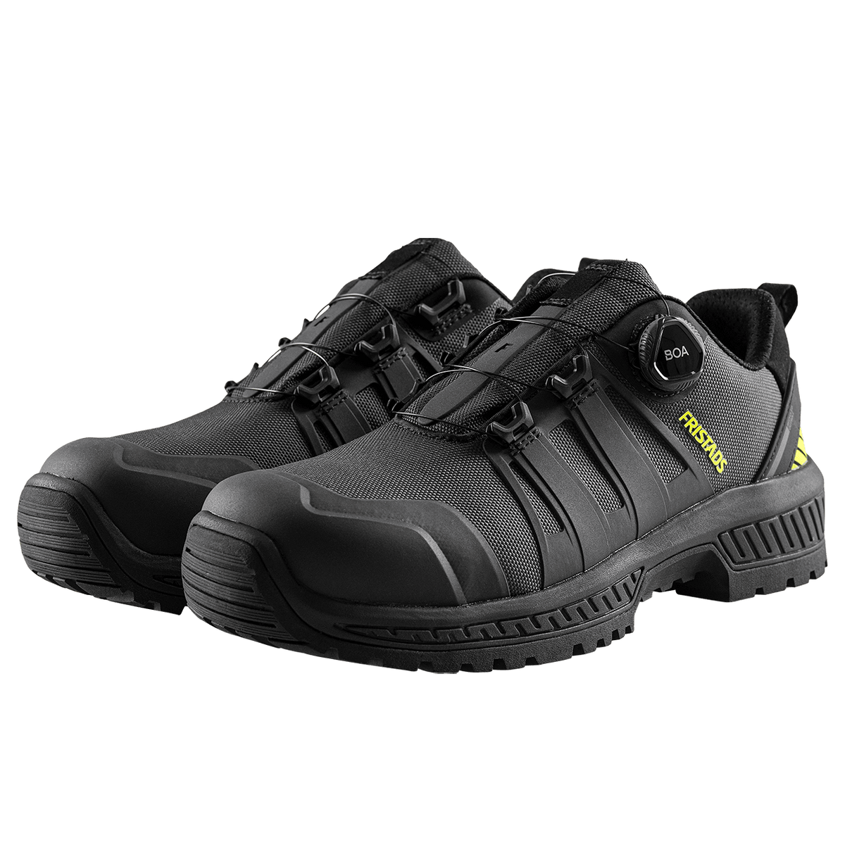 Работни обувки FRISTADS ComfortStep S3S ESD GREY/YELLOW