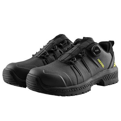 Работни обувки FRISTADS ComfortStep S3S ESD GREY/YELLOW
