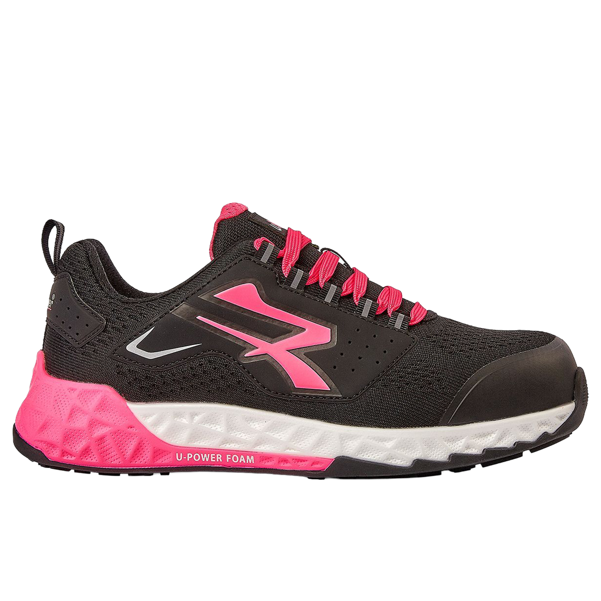Работни обувки U-POWER BRIENNE ESD S1PS HI HRO FO SR BLACK/PINK