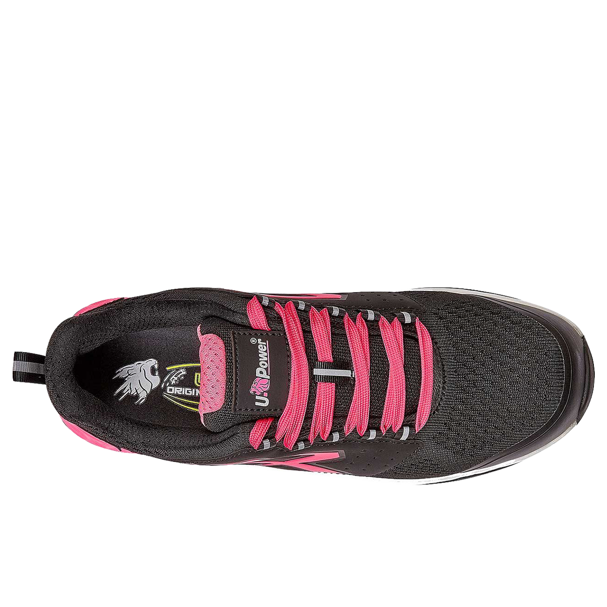 Работни обувки U-POWER BRIENNE ESD S1PS HI HRO FO SR BLACK/PINK