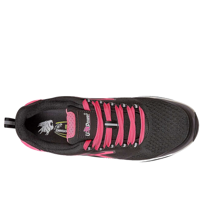 Работни обувки U-POWER BRIENNE ESD S1PS HI HRO FO SR BLACK/PINK