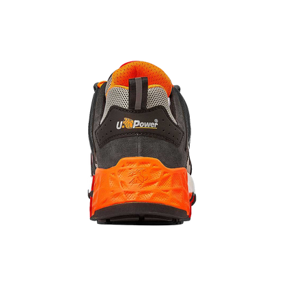 Работни обувки U-POWER JAIME ESD S1PS HI HRO FO SR DARK GREY/ORANGE