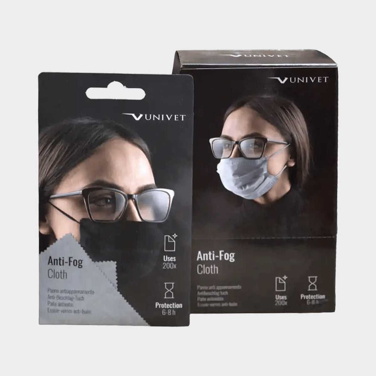Antifog microfiber cloth UNIVET - 3