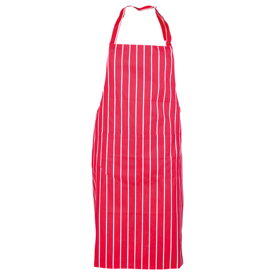 Престилка с нагръдник CHEFS S839 RED