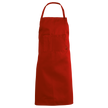 Bib apron COOK RED