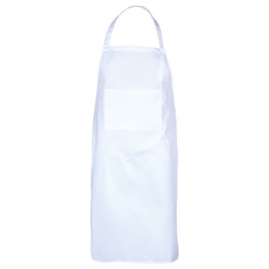 Престилка с нагръдник COOK WHITE
