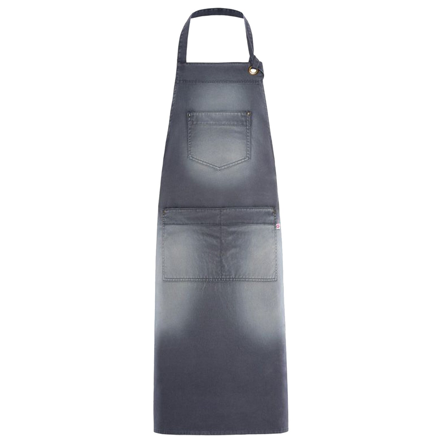 Bib apron DALLAS GREY