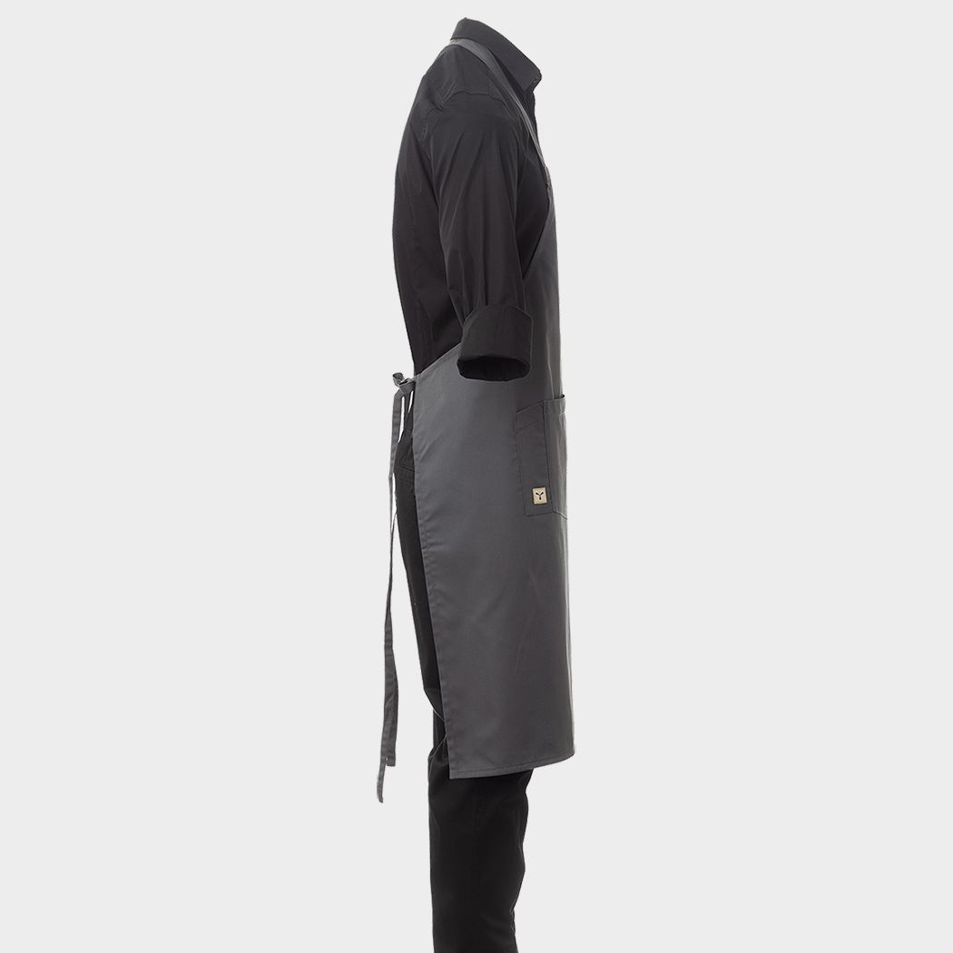 Șorț cu pieptar PAYPER BOUTIQUE GREY - 4