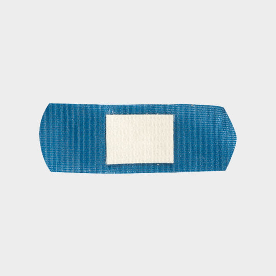 Blue plasters with metal foil PLUM QUICKFIX REFILL - 2