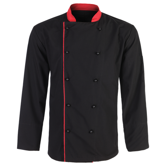Chef's tunic NAPOLI BLACK - 1