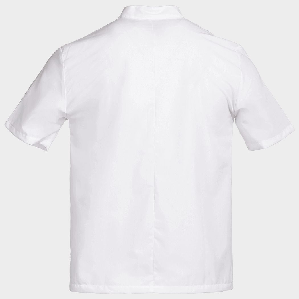 Chef's tunic whit short sleeves NAPOLI 2.0 WHITE - 2