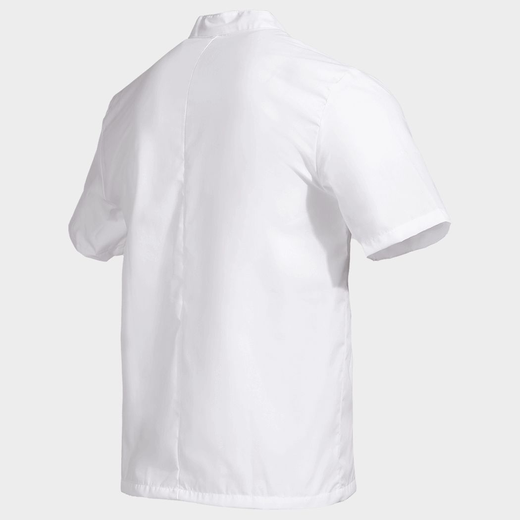 Chef's tunic whit short sleeves NAPOLI 2.0 WHITE - 5